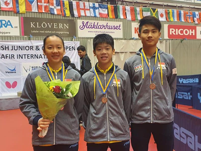 Swedish Junior and Cadet Open from left Ser Lin Qian Izaac Quek and Nicholas Chong.jpg